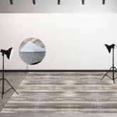 Lofaris Light Grey Classic Texture Wooden Floor Backdrop